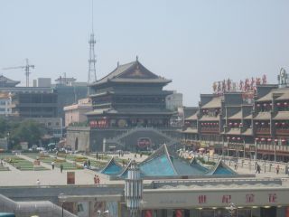 Nog een laatste blik op de drumtoren van Xi'an