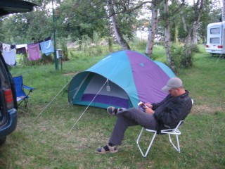 Lekker relaxen op de camping