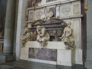 Het graf van Michelangelo