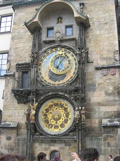 De astronomische klok van het oude stadhuis van Praag