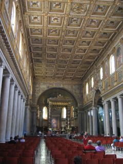 Het gouden dak van de San Maria Maggiore