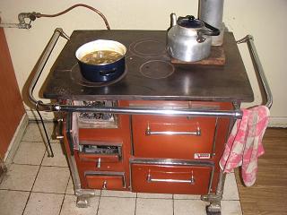 Kookplaat, oven en verwarming