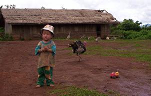 Een Hmong- mannetje