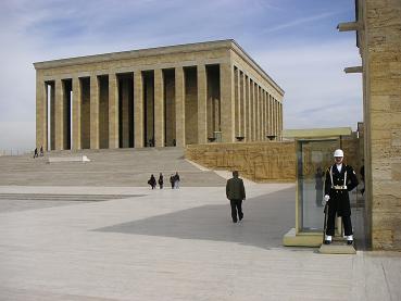 Het mausoleum van Ataturk